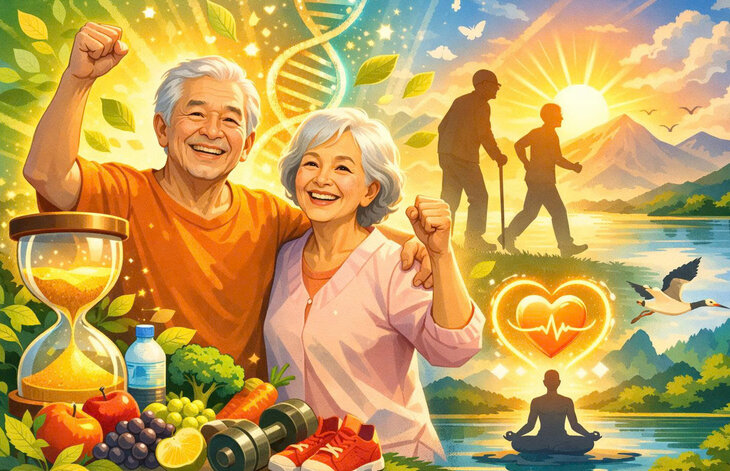 Discovering the key to help many people increase life expectancy. Huong Giang