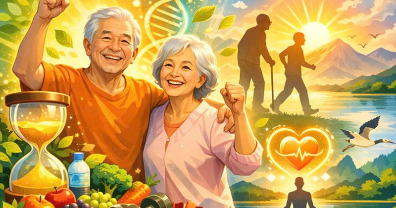 Bí quyết giúp nhiều người tăng tuổi thọ