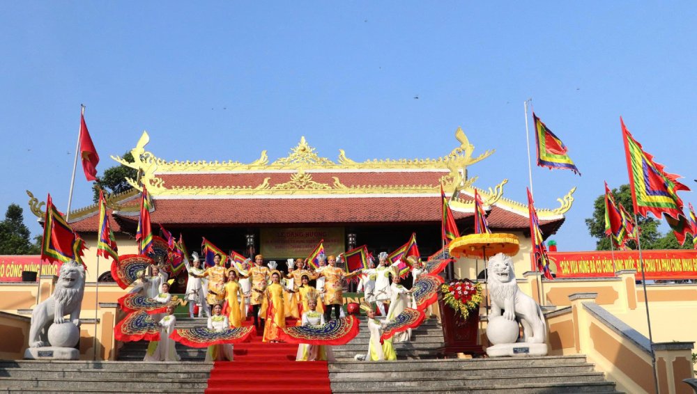 Hung Kings National Ancestor Commemoration Festival in An Giang. Photo: Ngoc Mai