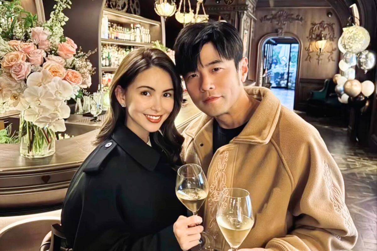 Châu Kiệt Luân kết hôn với Côn Lăng năm 2015. Ảnh: Xinhua