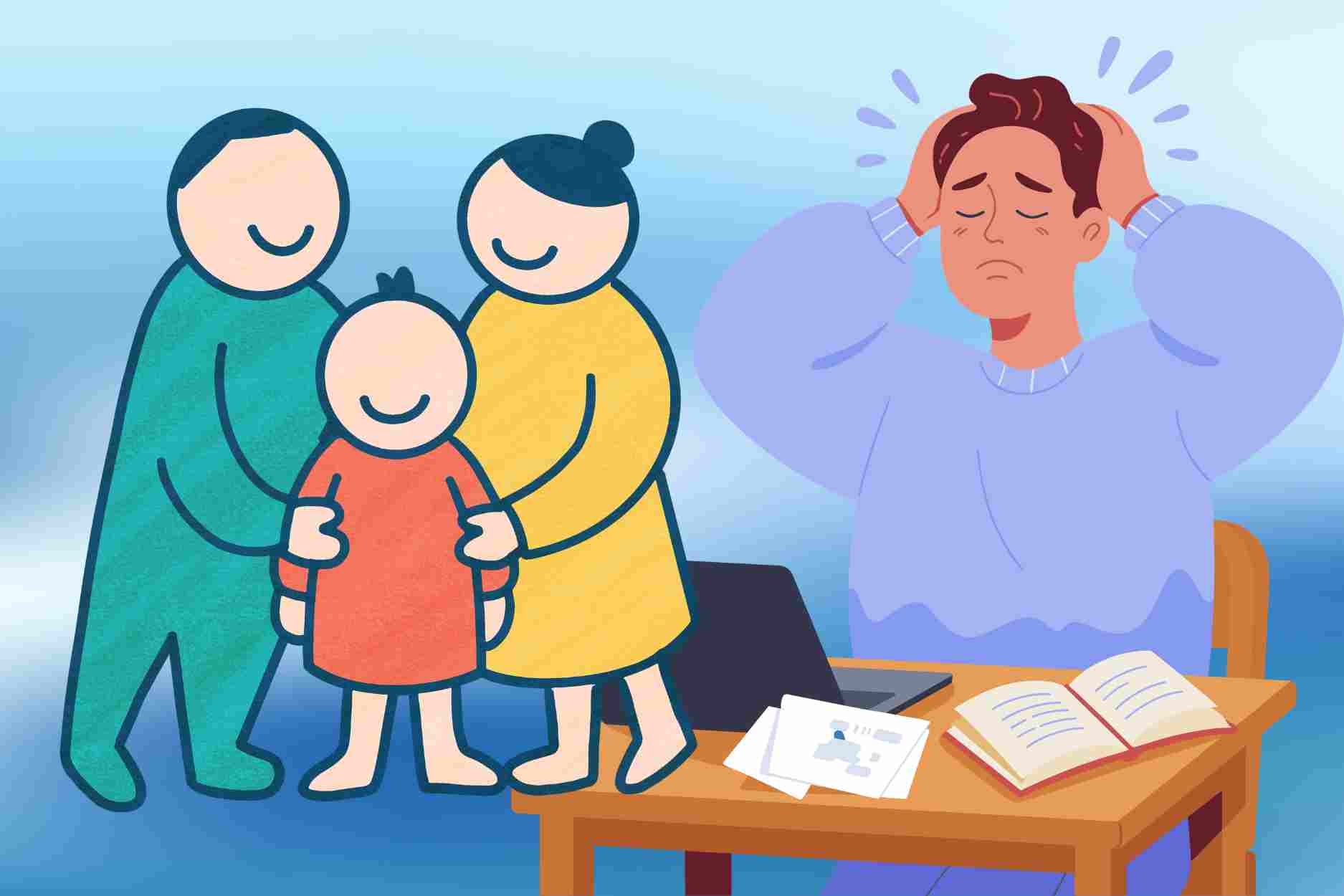 親が子供たちが学習による疲労困憊状態を乗り越えるのを助けることができる5つの方法