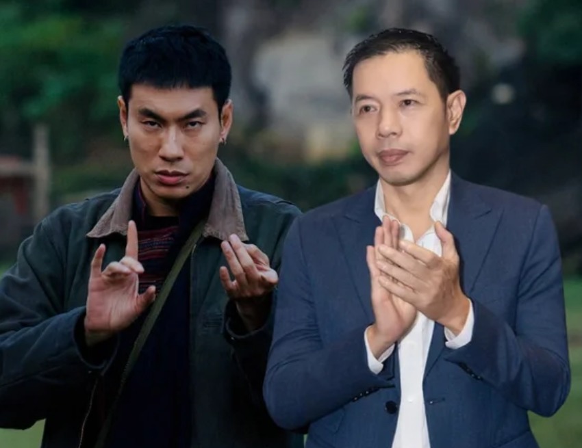 Thai Hoa and Kieu Minh Tuan. Photo: Film crew provided