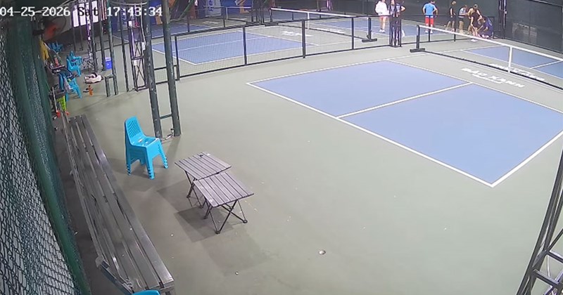 Chơi pickleball, một người đàn ông bị ngừng tim, được bác sĩ cứu sống
