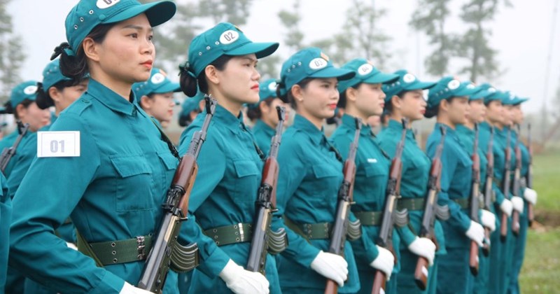Dân quân tự vệ được huấn luyện về tình huống khẩn cấp