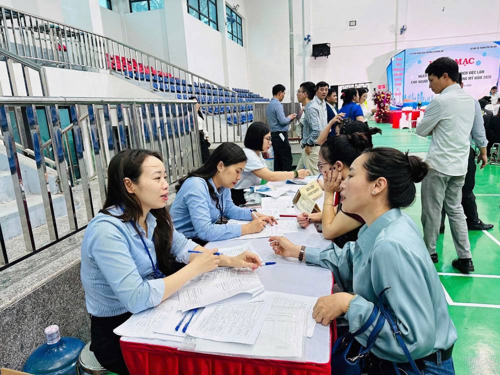 In the first quarter of 2026, employers require candidates with university degrees to account for 40.8% of the total demand. Photo: Quynh Chi