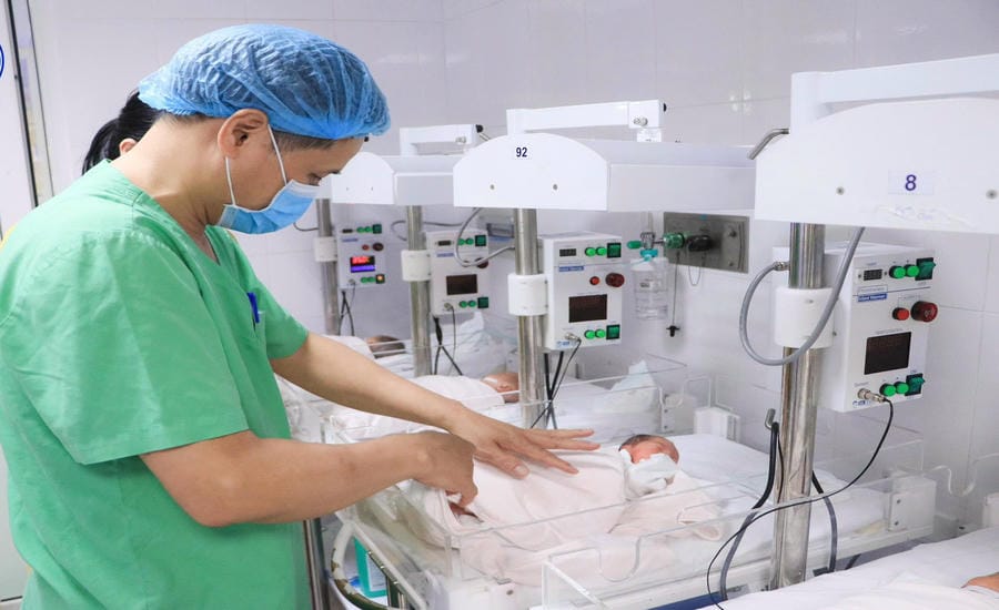 Nationwide birth rate decreases, Ministry of Health proposes financial support for women giving birth. Photo: Provided by the Central Obstetrics and Gynecology Hospital