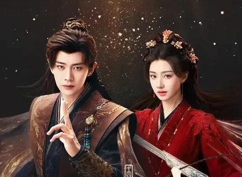 Ren Jialun (left) plays the main role in the movie Heavenly Love. Photo: VieON.