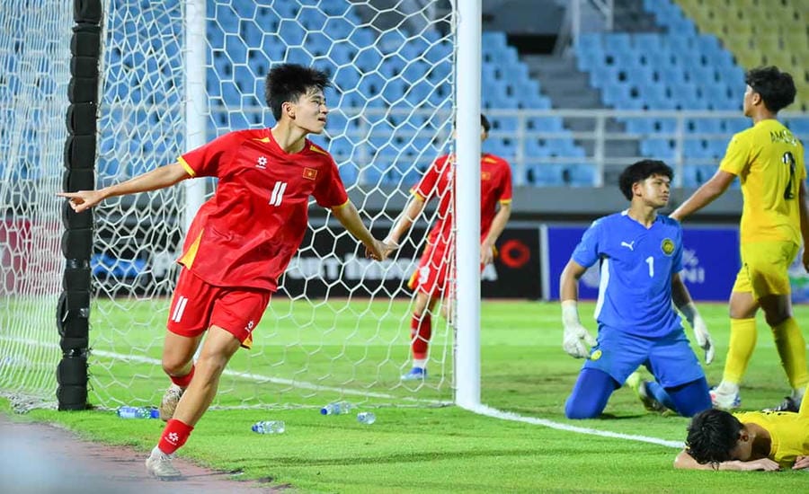 U17 Vietnam wins U17 Southeast Asian Championship 2026. Photo: VFF