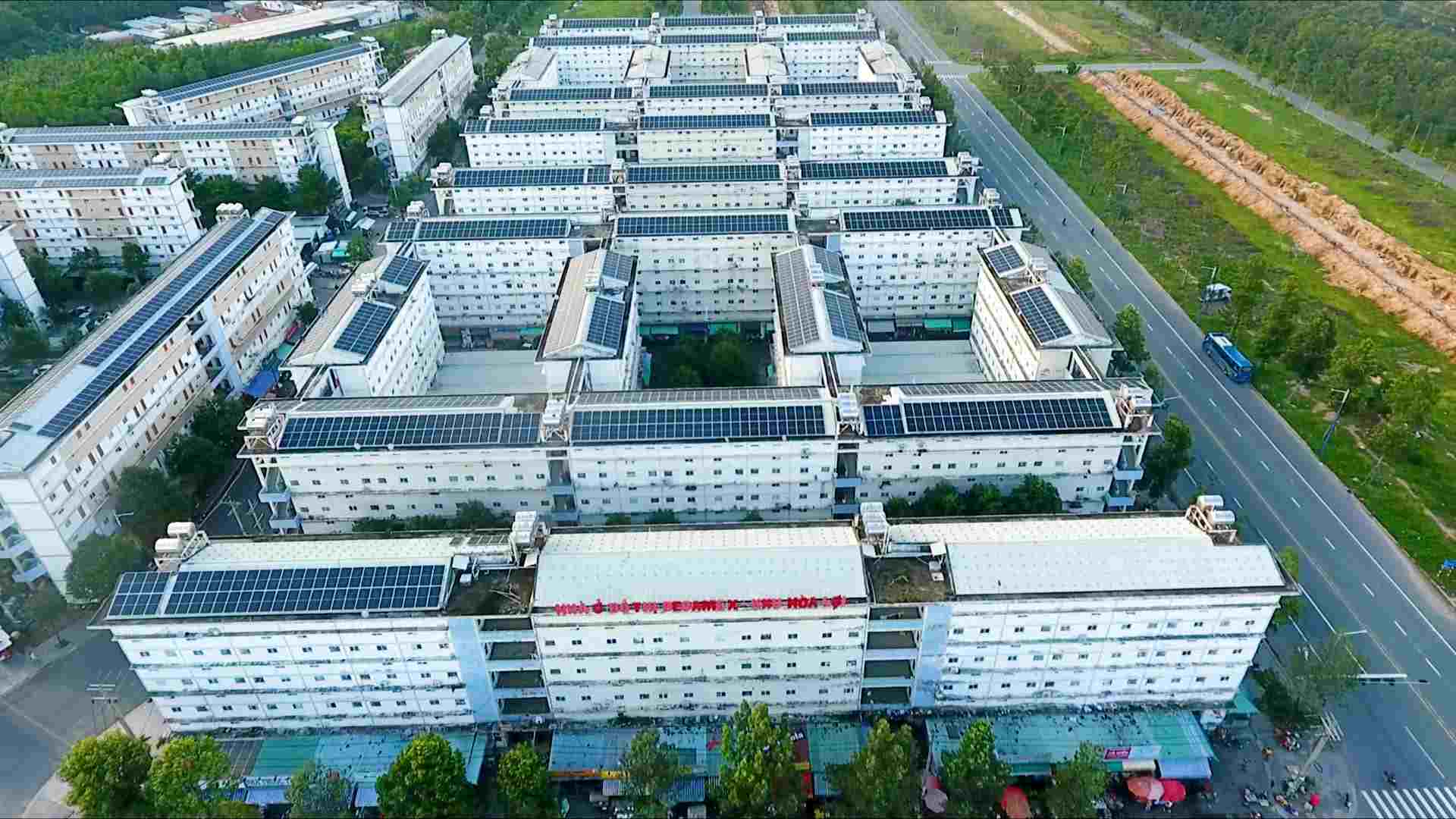 Khu nhà ở xã hội Định Hòa. Ảnh: Đình Trọng