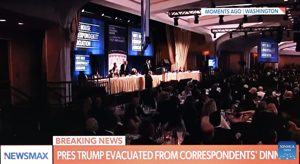 Vụ nổ súng xảy ra khoảng 20h35 tối 25.4 làm dấy lên những câu hỏi mới về an ninh của các quan chức cấp cao của Mỹ, Ảnh: Xinhua 