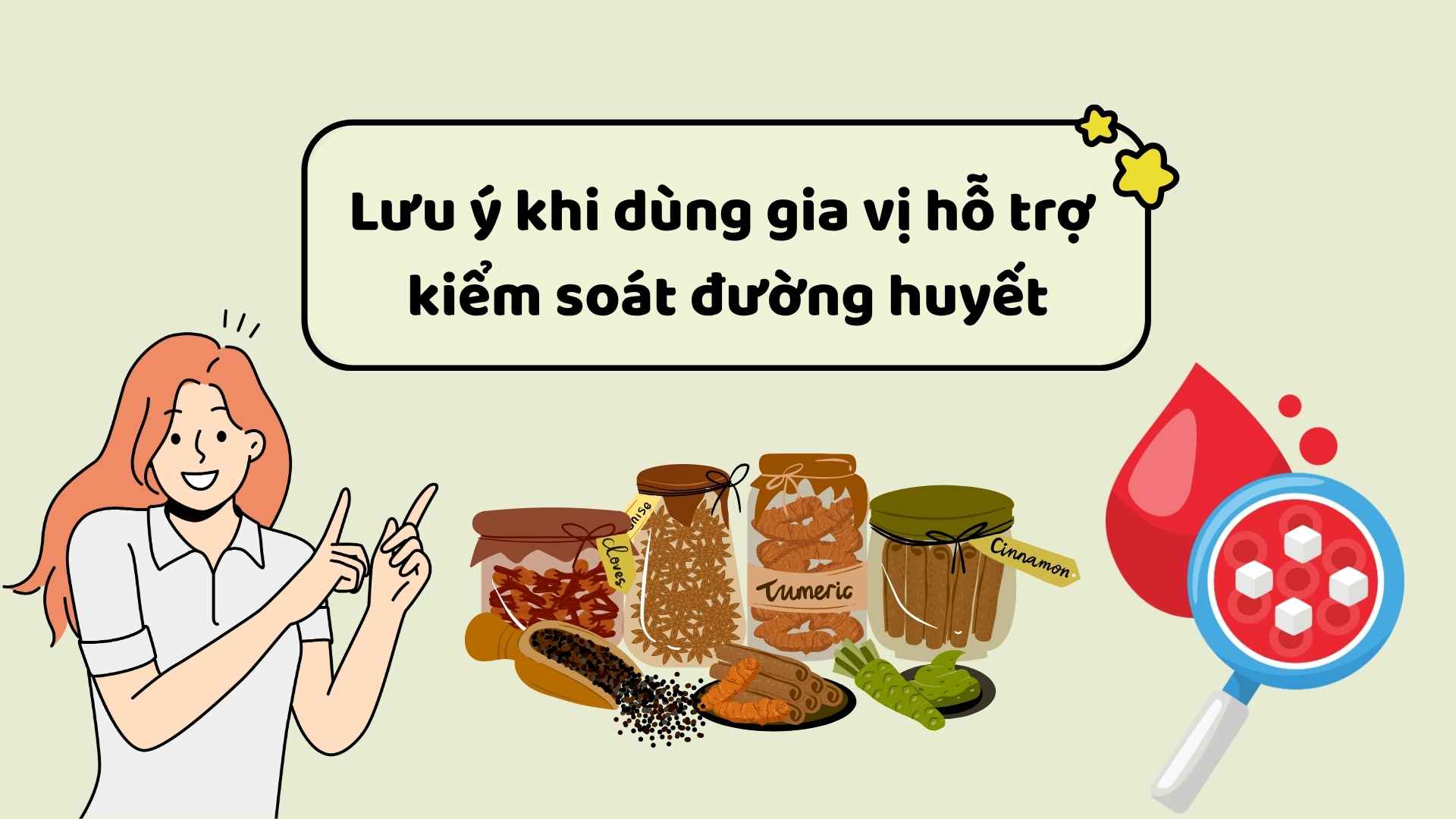 Notes when using spices to support blood sugar control