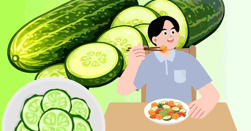 Cách chọn dưa chuột ngon, không bị đắng