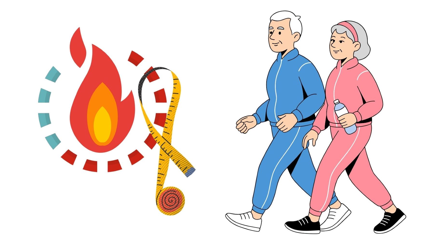 Walking is an exercise that helps burn calories and reduce belly fat after age 50. Graphics: Thanh Thanh