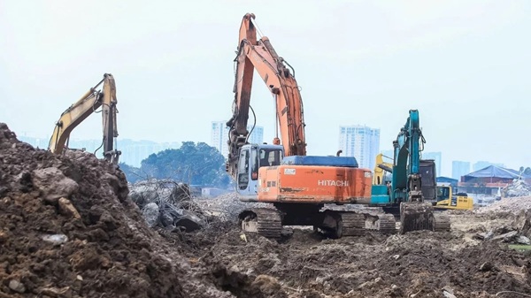 Hà Nội hoàn thiện các dự án chống ngập, sẵn sàng vận hành trước 15.5. Ảnh: Minh Hạnh 