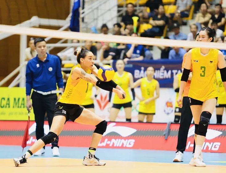 Foreign soldier Lianet García Anglada still leaves open the possibility of competing in the 2026 VTV9-Binh Dien Cup. Photo: VTVBDLA