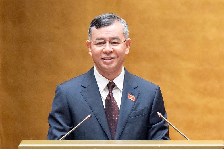 당 중앙위원회 위원, 재무부 장관 응오반뚜언. 사진: 팜동