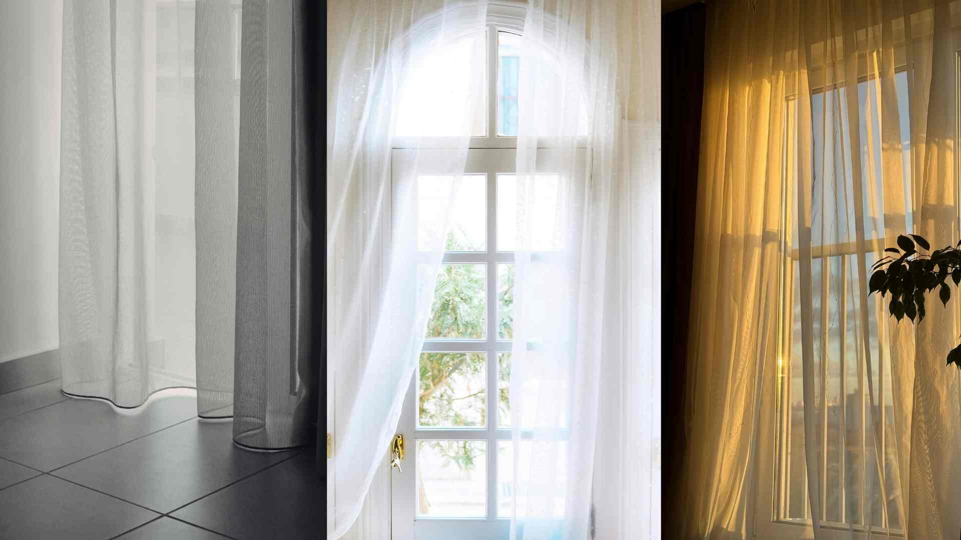 Choosing curtains correctly ensures function and convenience in the living space. Graphics: Ha May