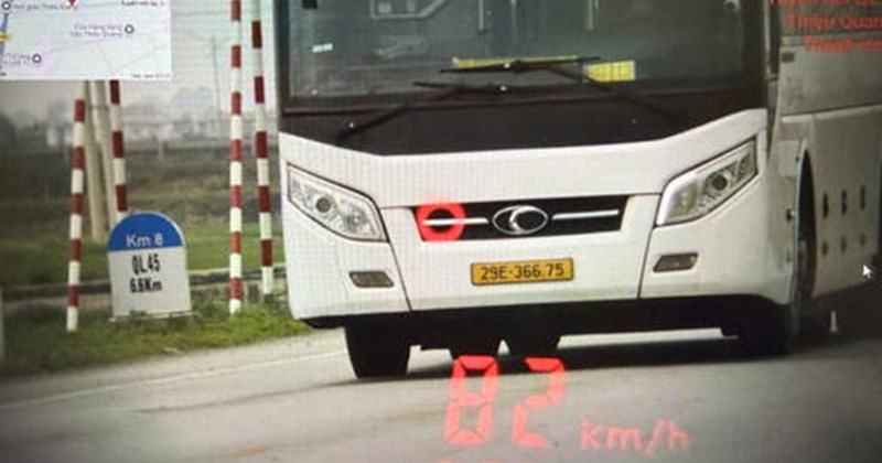 Xử phạt nguội nhiều chủ xe vì chạy quá tốc độ ở một số tỉnh