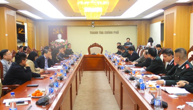 Hình ảnh tại buổi bốc thăm lựa chọn ngẫu nhiên xác minh tài sản, thu nhập tại Thanh tra Chính phủ. Dự thảo Nghị định mới vừa đề xuất quy định các hành vi bị nghiêm cấm trong hoạt động xác minh tài sản, thu nhập. Ảnh: Thanh tra Chính phủ

