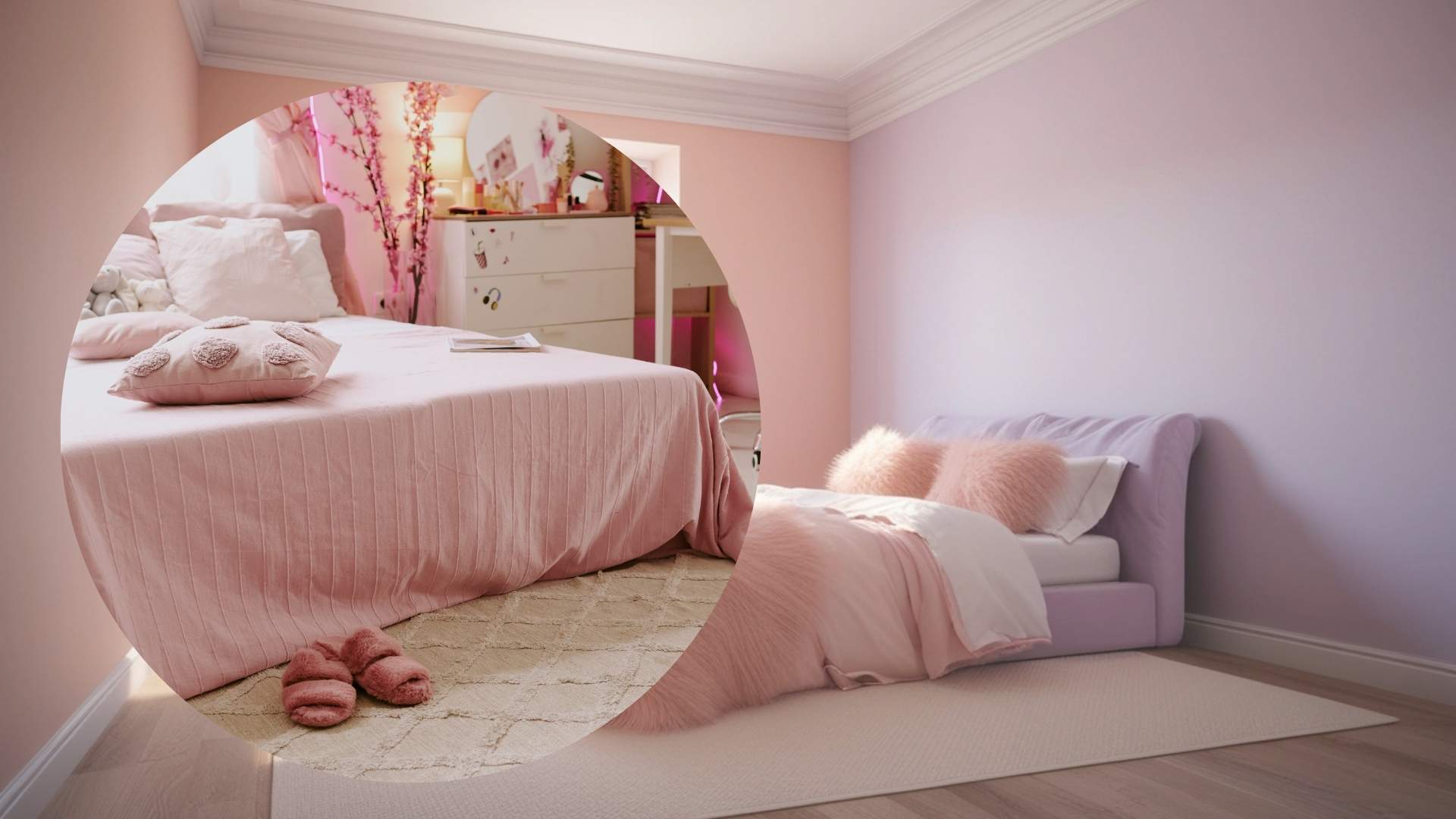 Choosing the right colors for the bedroom plays an important role in creating a relaxing space. Graphics: Thanh Thanh