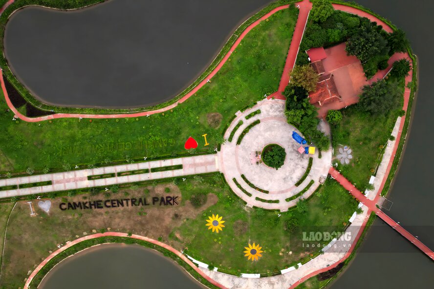 Cảnh quan trong dự án mang đến vẻ hài hòa, thoáng đãng. Ảnh: Tô Công