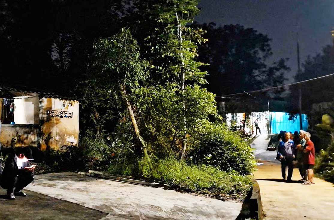 People discovered Ms. Nguyen Thi Thu H. dead abnormally at her private home. Photo: Ngoc Anh