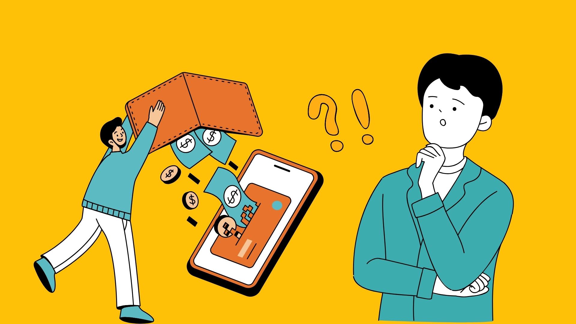 The deadline for business households to notify bank accounts or e-wallets. Photo: Ha Linh