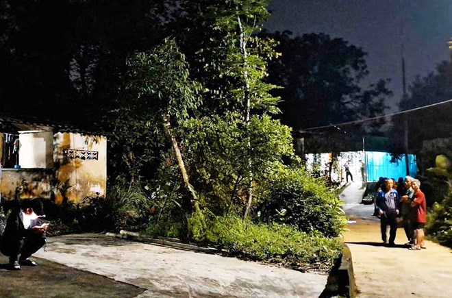 Người dân phát hiện chị Nguyễn Thị Thu H tử vong bất thường tại nhà riêng. Ảnh: Ngọc Anh