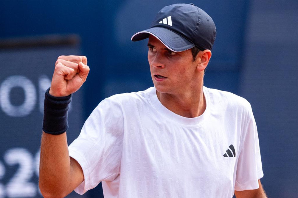 Tennis player Rafael Jodar. Photo: Xinhua