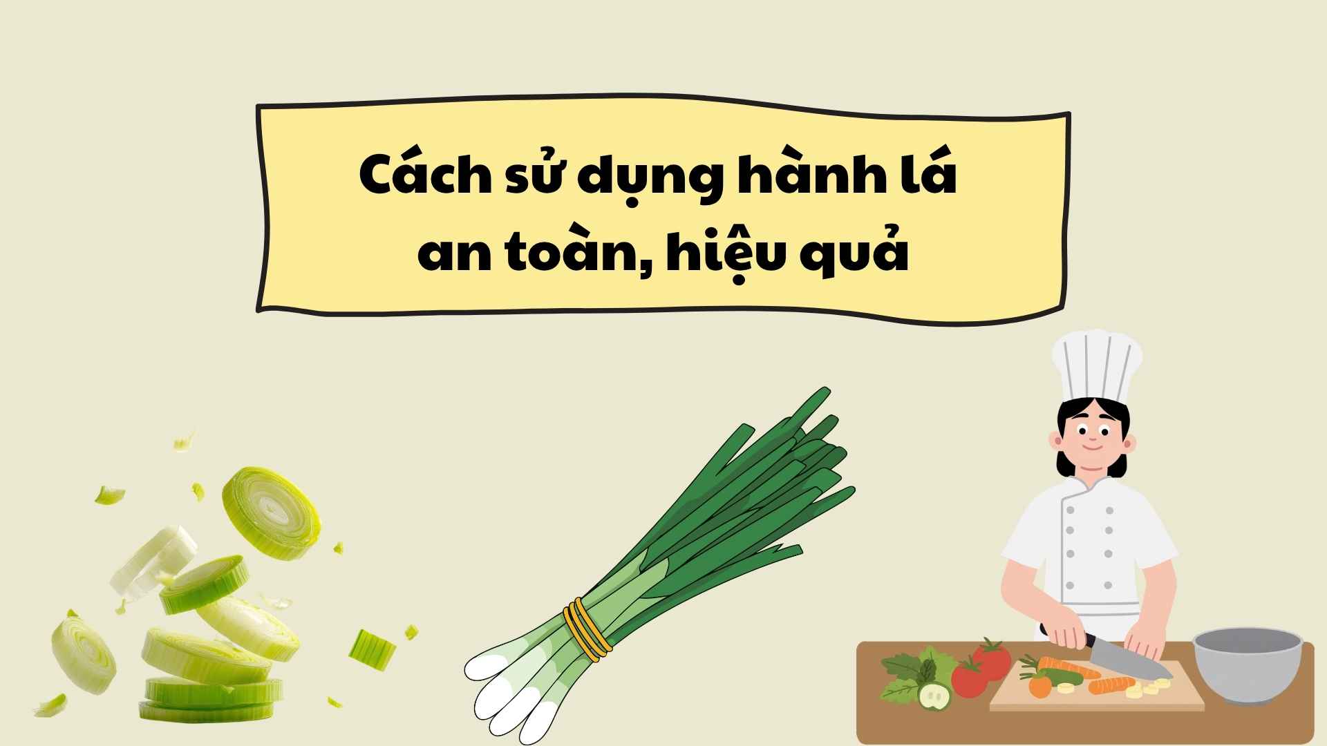 How to use scallions safely and effectively