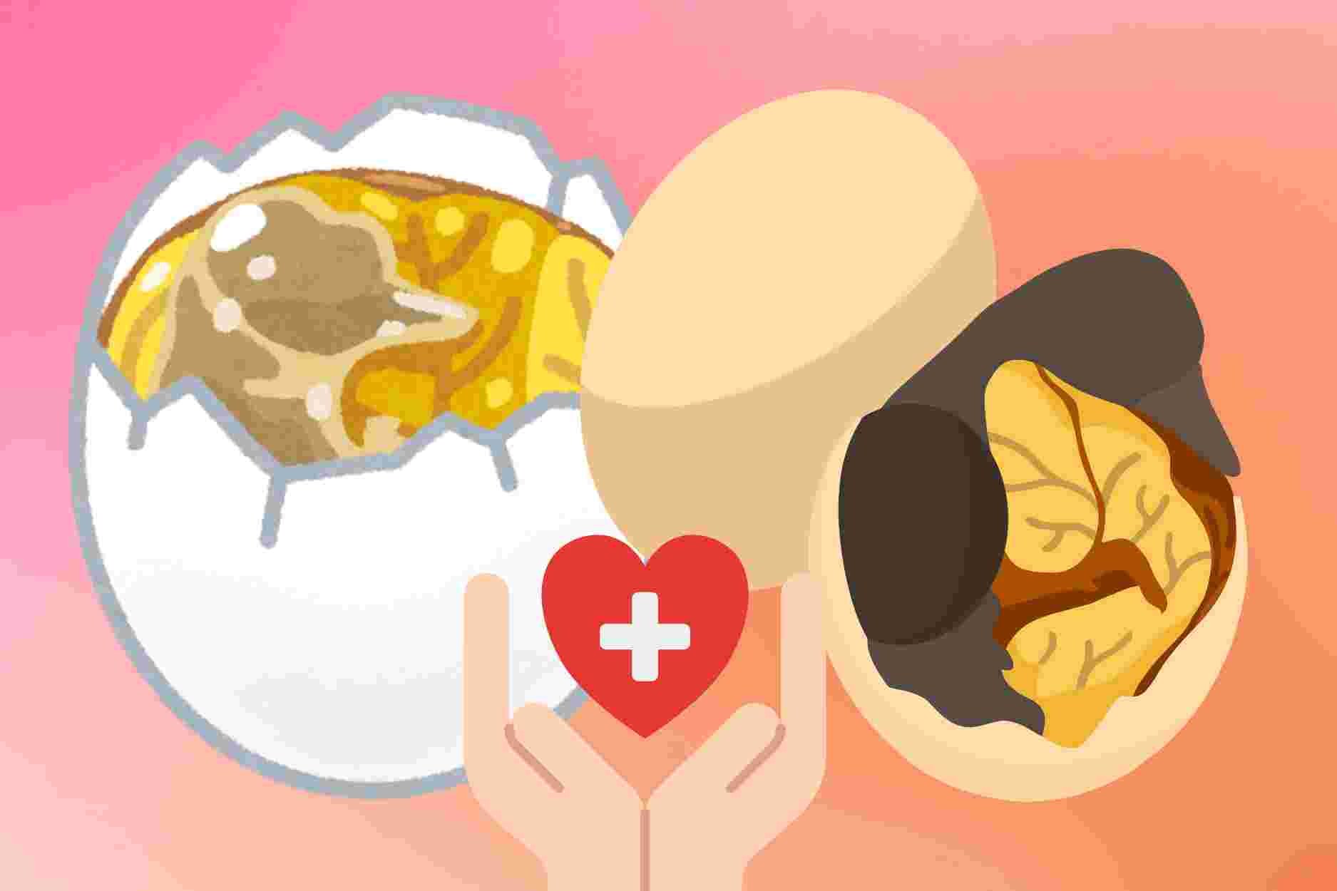 Notes when eating duck eggs are good for health