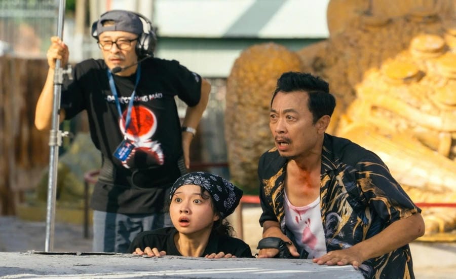 Nam nghệ sĩ tự nhận khá kén kịch bản phim điện ảnh nên đã từ chối nhiều dự án trước đó. Ảnh: Đoàn phim cung cấp