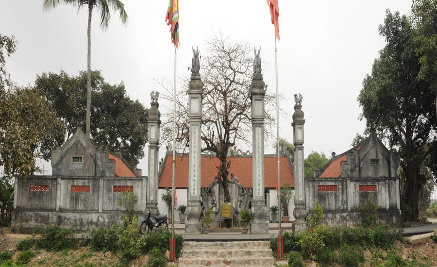 Trung Ban communal house is sacred, carrying an old story. Photo: Nhan Son