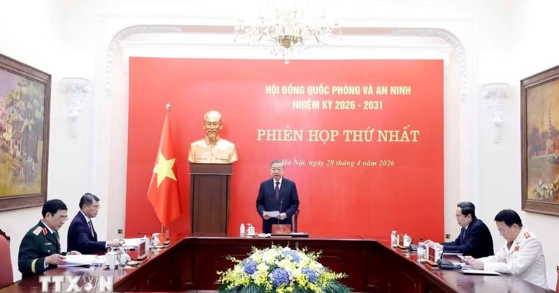 General Secretary, President chairs the National Defense and Security Council meeting
