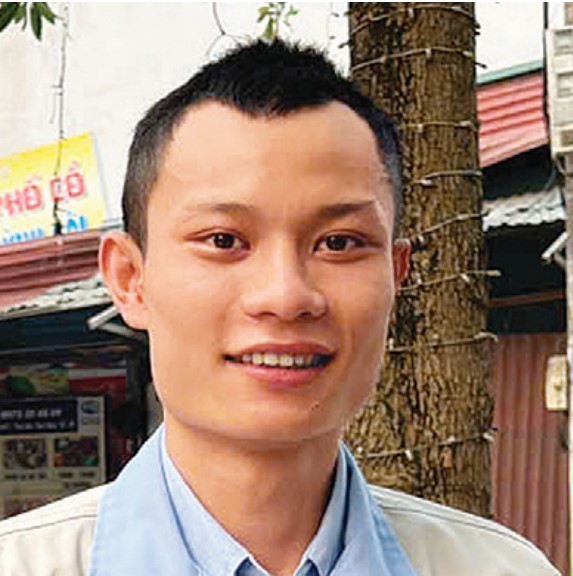 Anh Nông Tô Hiệu (sinh năm 2004, dân tộc Dao) - công nhân Công ty Linh kiện Điện tử SEI. Ảnh: MINH HƯƠNG
