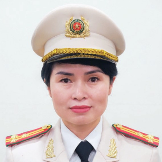Thượng tá Công Thanh Thảo, Trưởng Ban Công đoàn Công an nhân dân. Ảnh: QUANG HUY