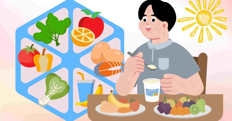 Khác biệt giữa chế độ ăn mùa hè và quanh năm
