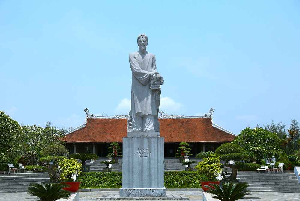 Memorial Area of Cultural Figure Le Quy Don. Photo: Tat Dat