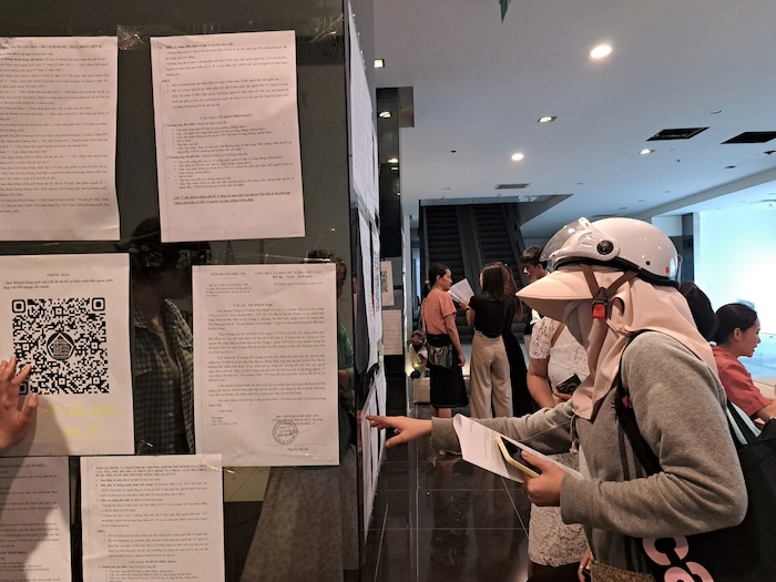 DMC 579 Joint Venture is the investor implementing block C with a scale of 237 apartments. Photo: Nguyen Linh