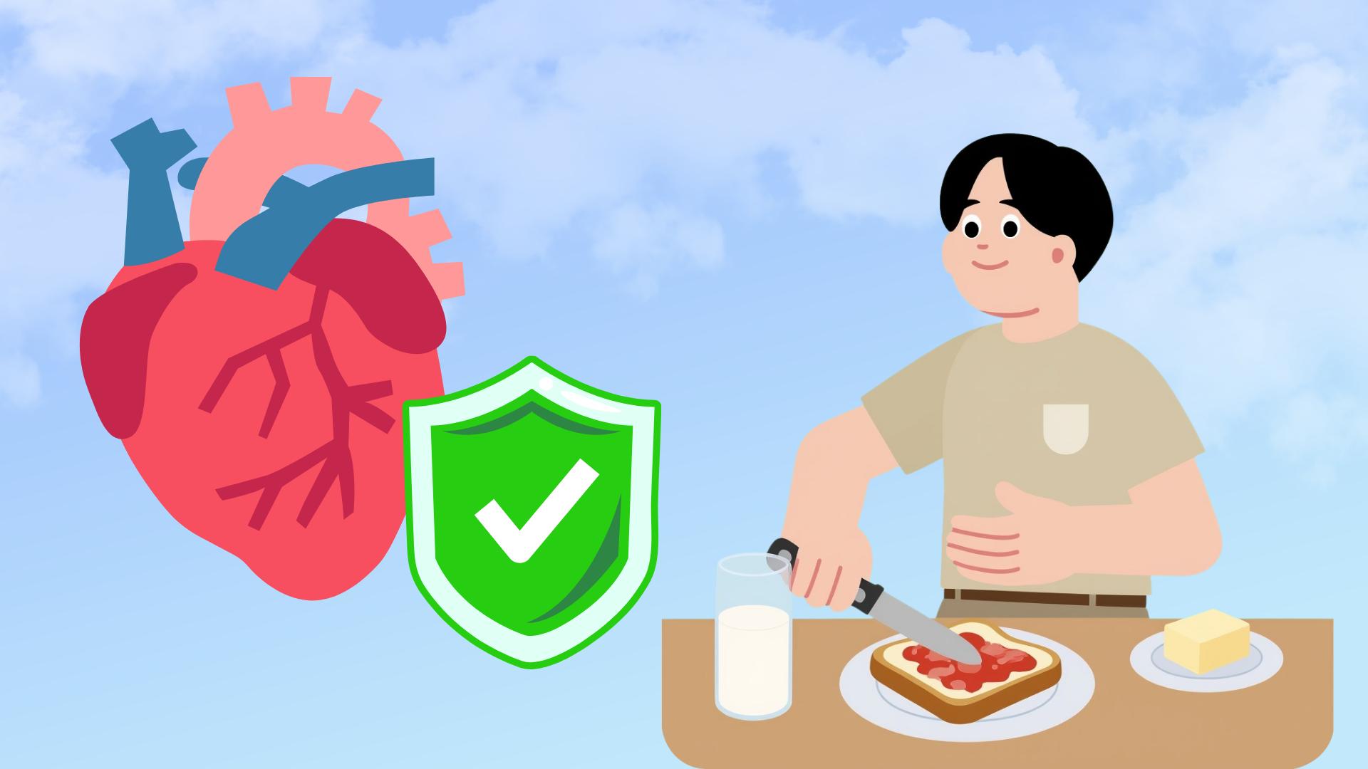 Suggested 3 breakfasts rich in Omega-3, good for cardiovascular health.