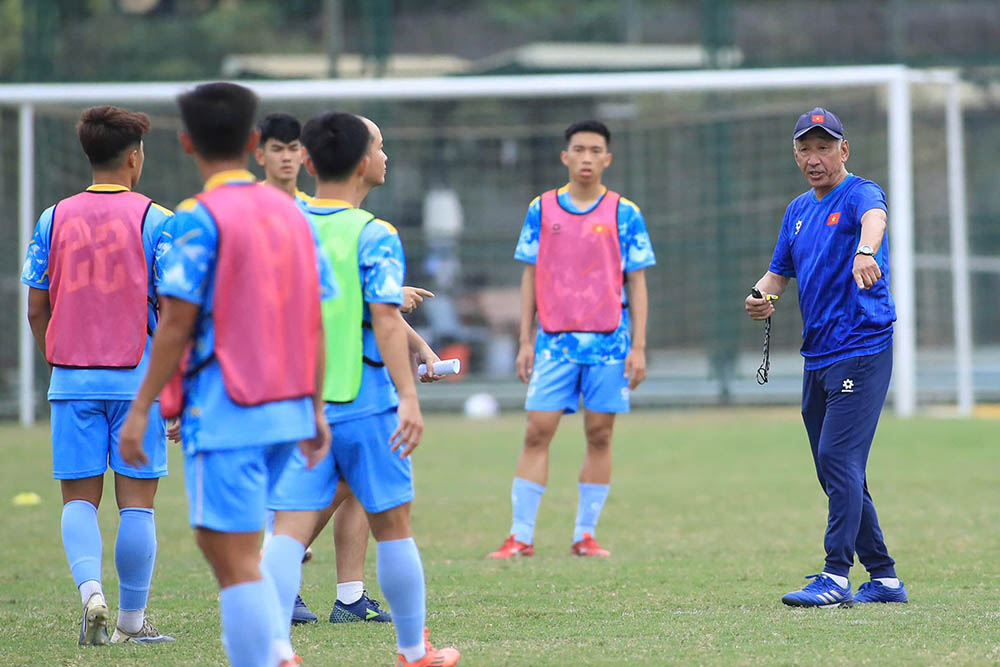 U19 Vietnam gathers to prepare for the Southeast Asian tournament. Photo: VFF