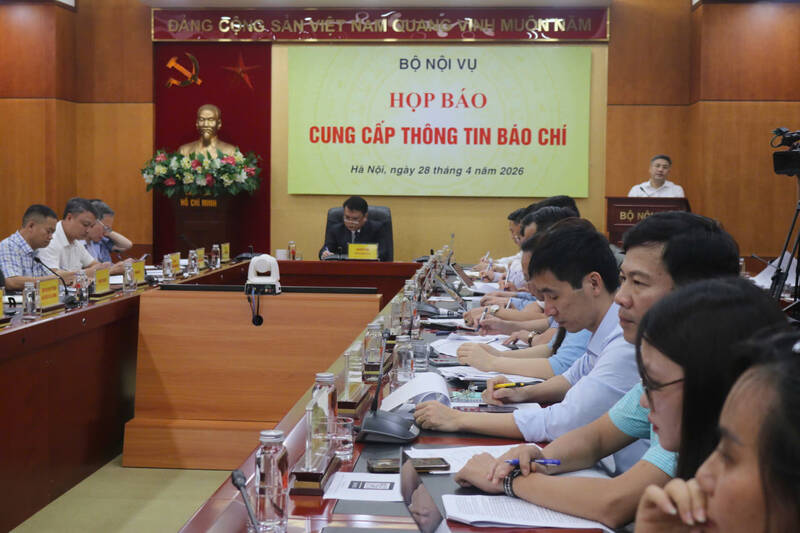 Toàn cảnh họp báo. Ảnh: Lan Nhi