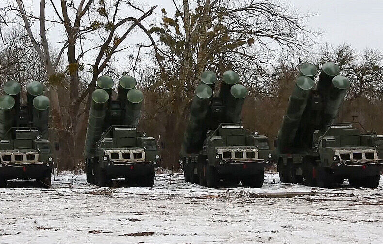 S-400 missiles manufactured by Russia. Photo: TASS