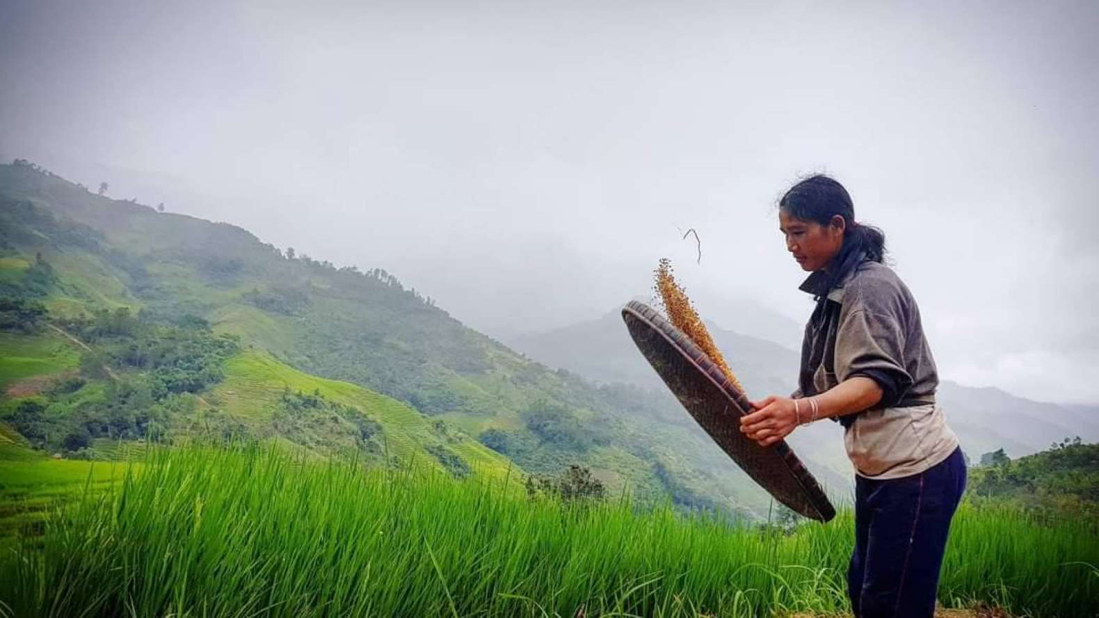 Thôn Kon Vơng Kia đang phấn đấu trở thành làng du lịch cộng đồng. Ảnh: Trần Anh Tuấn