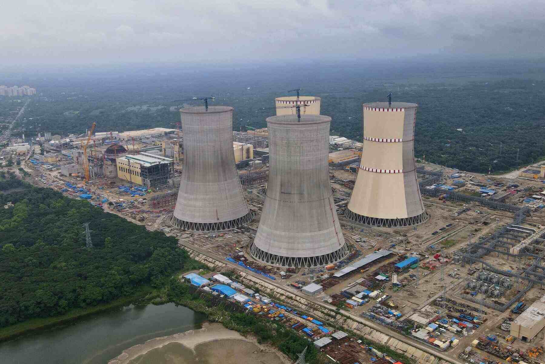 Rooppur Nuclear Power Plant in Bangladesh. Photo: AFP