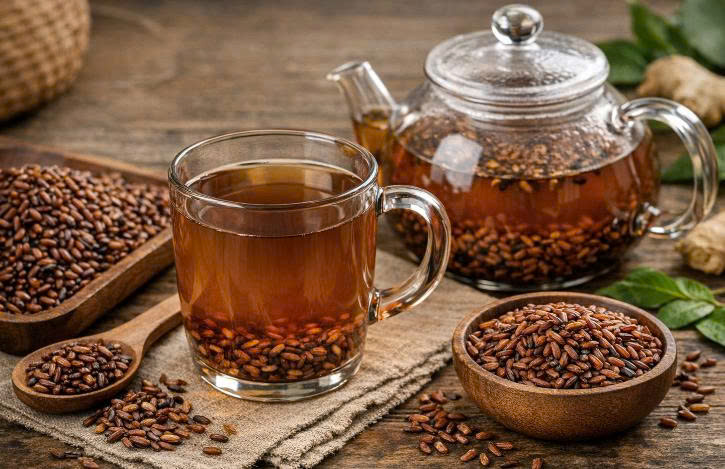 Golden drinks help detoxify the liver and cool the body. Graphics: Huong Giang