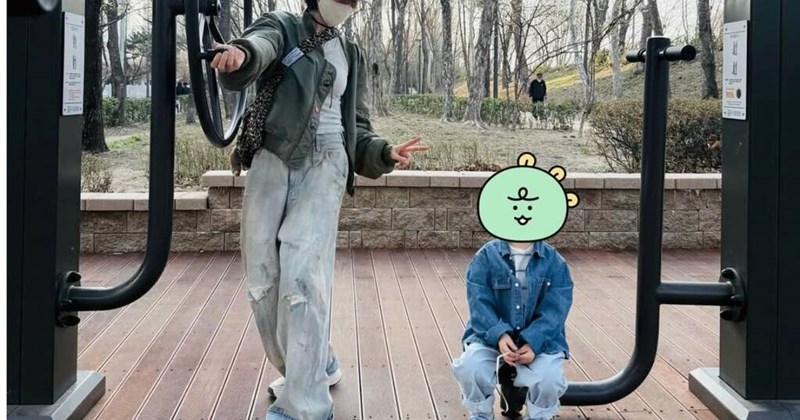 Con trai Hyun Bin và Son Ye Jin "gây sốt" vì giống bố