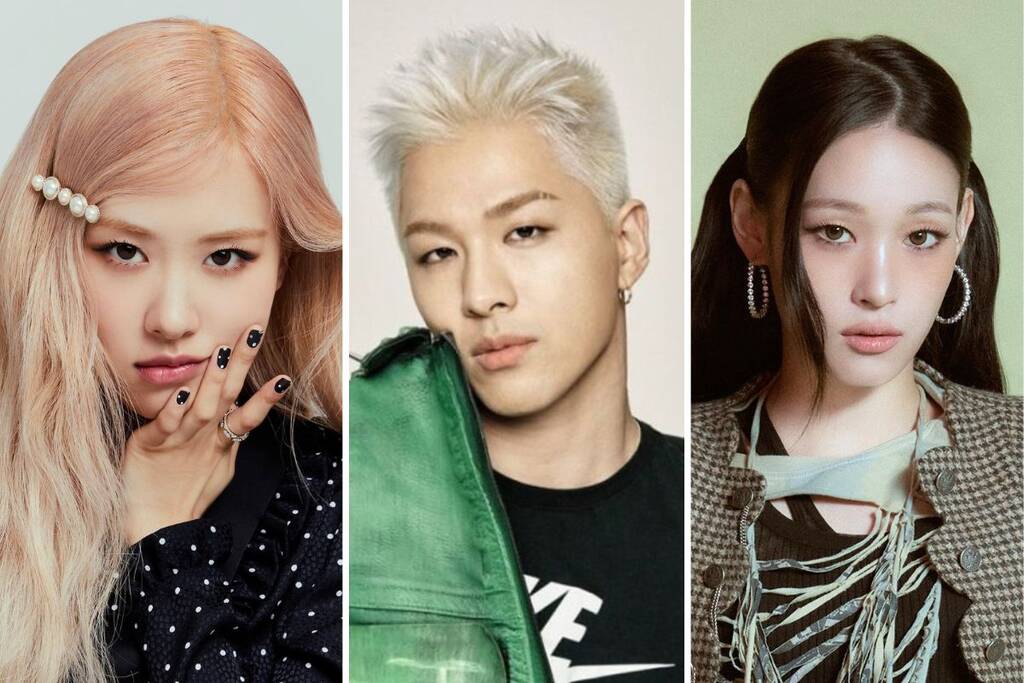 Rosé, Taeyang, Annie (Allday Project) belong to The Black Label. Photo: Manufacturer