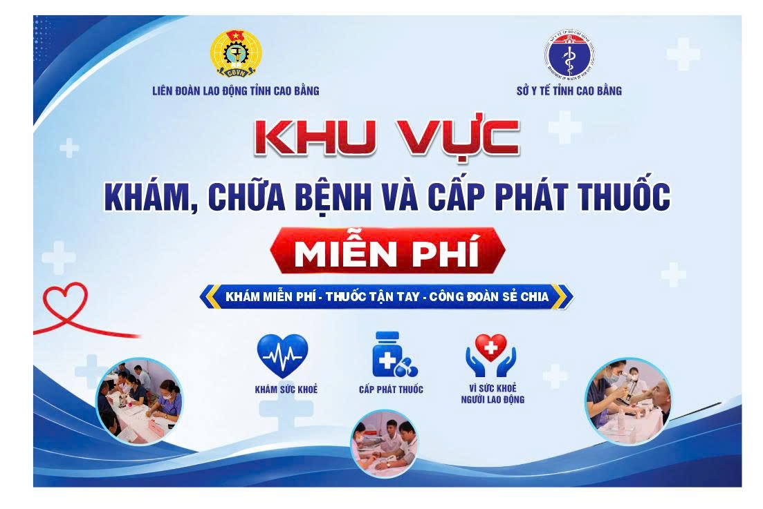 Cao Bang Provincial Labor Federation organizes many activities towards Workers' Month 2026. Photo: Dam Tu