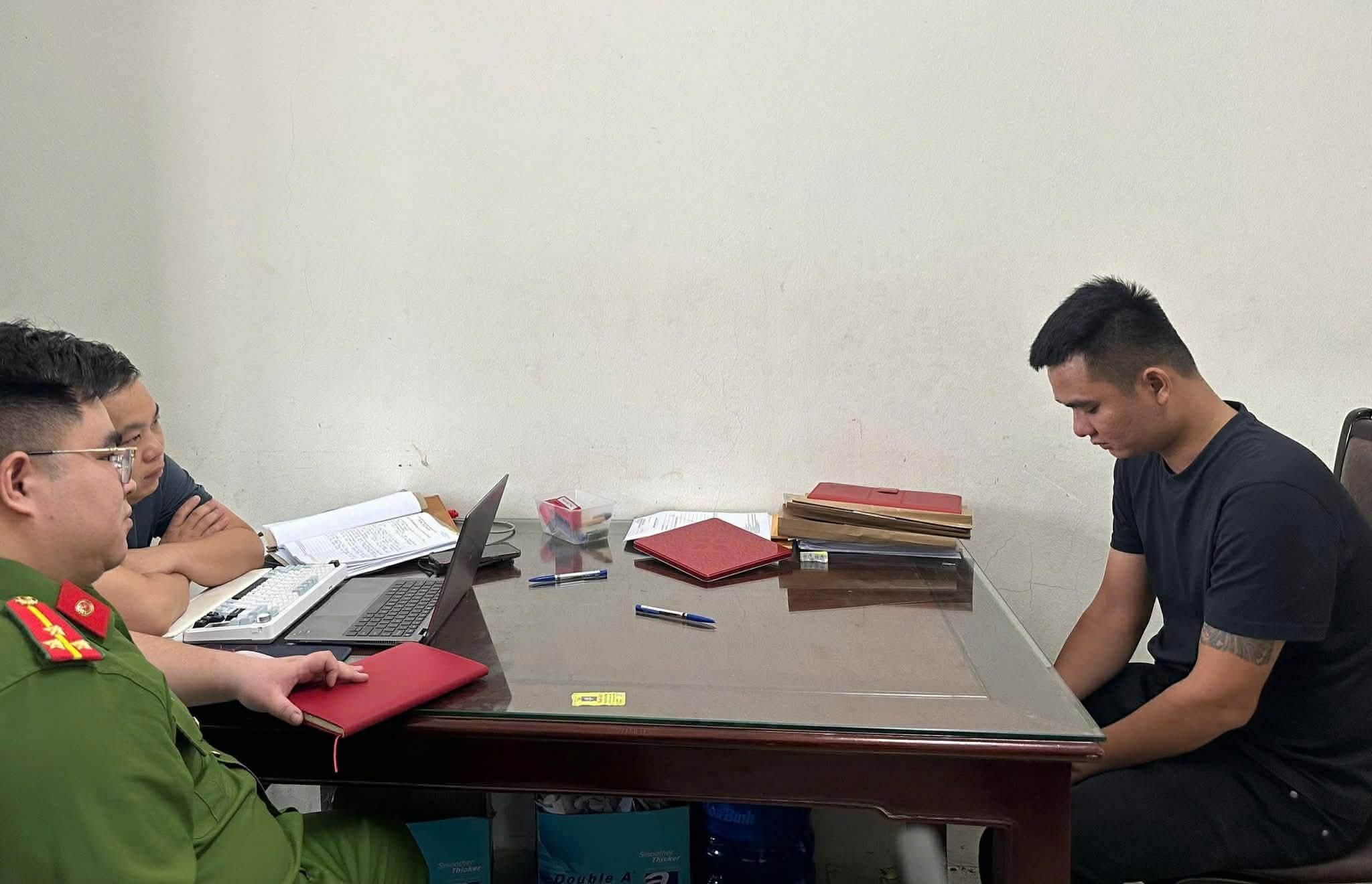 Đối tượng gây tai nạn khiến nữ công nhân môi trường tử vong rồi bỏ trốn. Ảnh: Công an Thái Nguyên